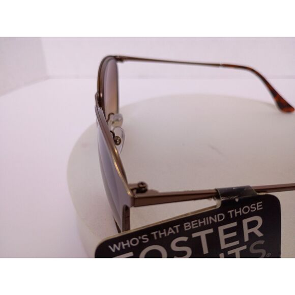 Foster Grant City Collection Bronze Metal Frame UV Protection Sunglasses - Picture 7 of 16